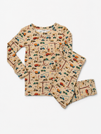 Ribbed Construction Pj Set