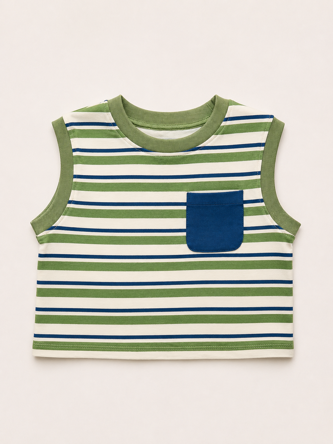 Blue Green Stripe Set