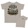 Ducks in a row tee